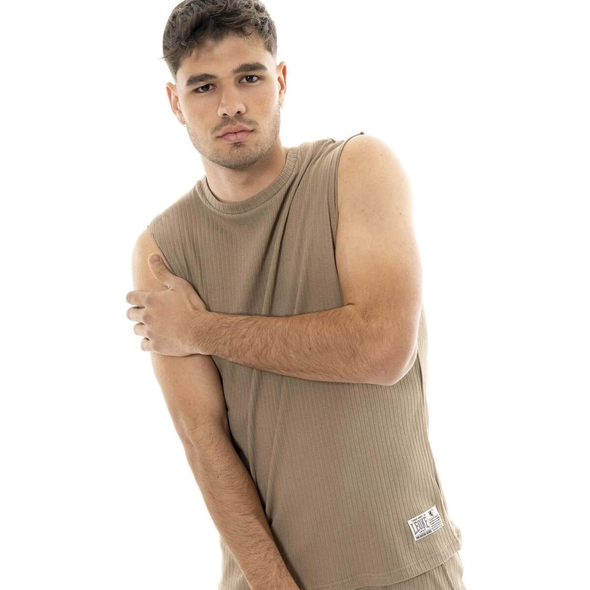 Men's T-Shirts Leone 1947 Brown