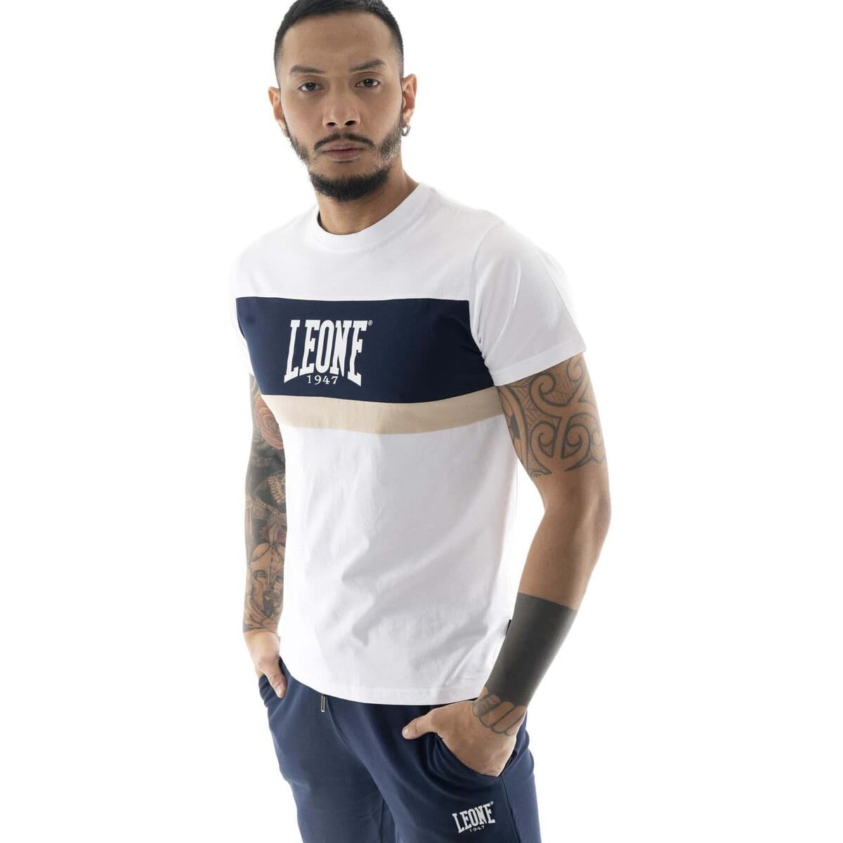 Men's T-Shirts Leone 1947 White