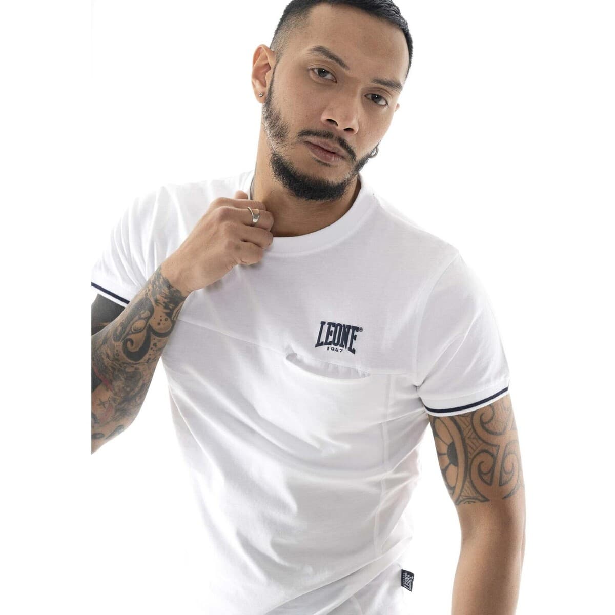 Men's T-Shirts Leone 1947 White