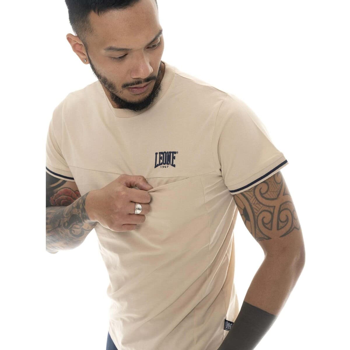 Men's T-Shirts Leone 1947 Yellow