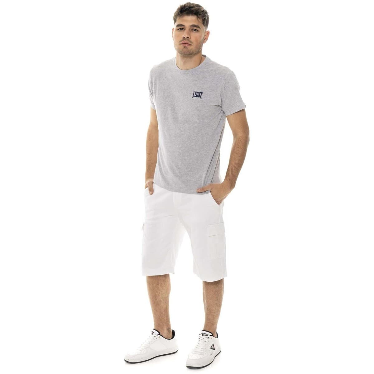 Men's Shorts Leone 1947 White