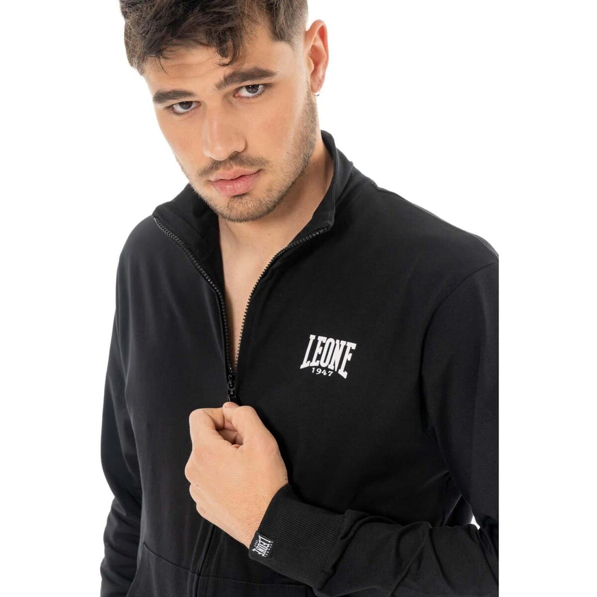 Men's Cardigans Leone 1947 Black