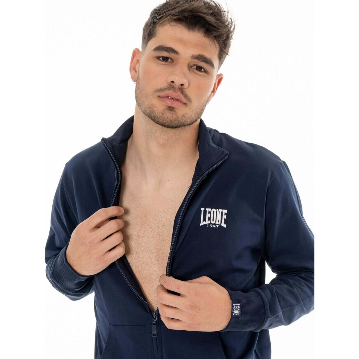 Men's Cardigans Leone 1947 Blue