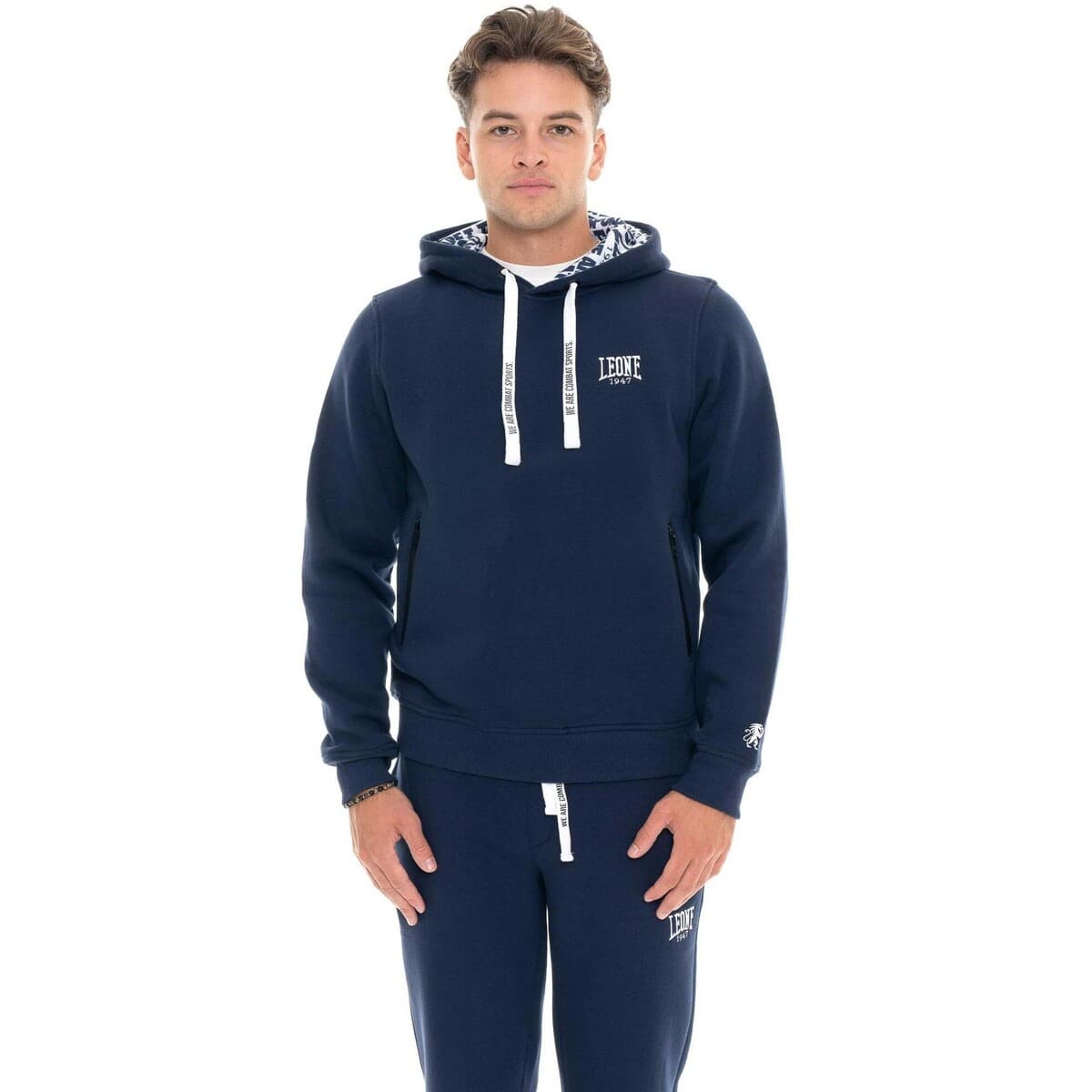 T-shirt με κουκούλα Leone 1947 Man Hoody Soft Basic