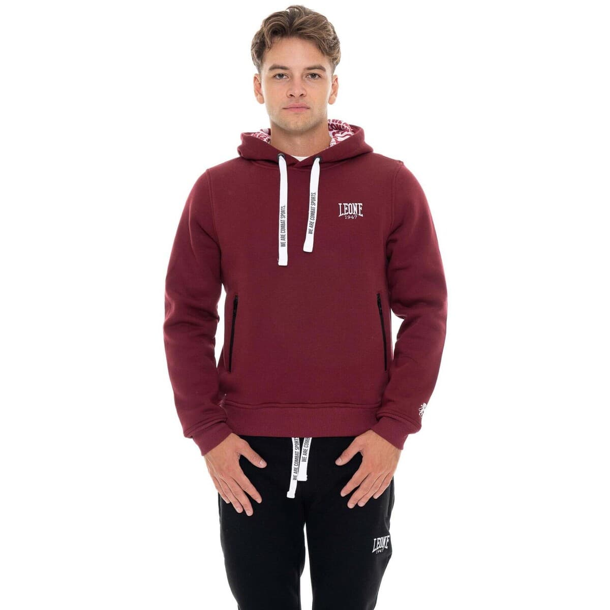 T-shirt με κουκούλα Leone 1947 Man Hoody Soft Basic