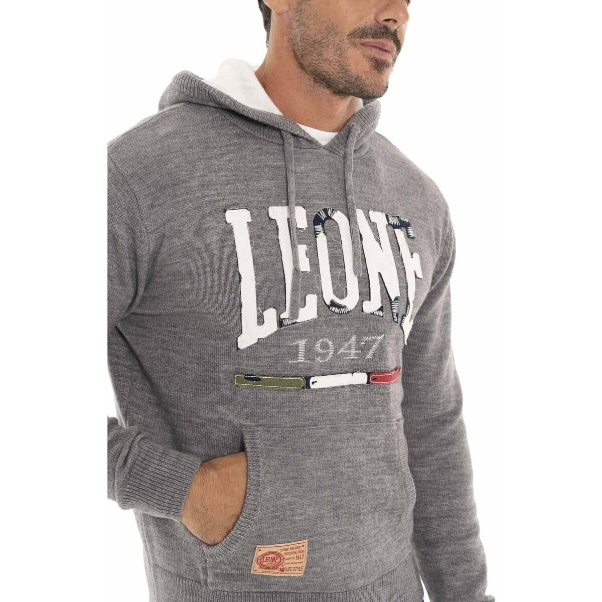Men's Sweatshirts Leone 1947 Gray