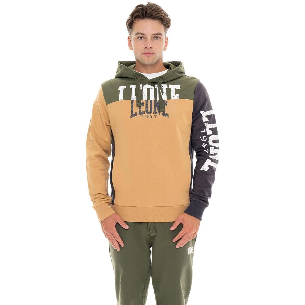 Men's Sweatshirts Leone 1947 Brown