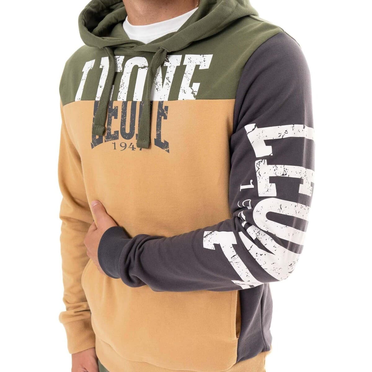 Men's Sweatshirts Leone 1947 Brown