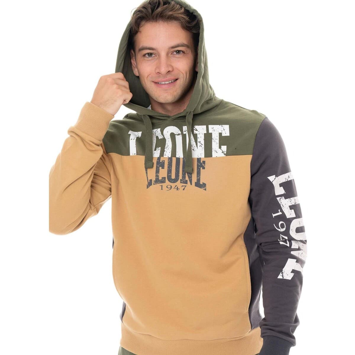 Men's Sweatshirts Leone 1947 Brown