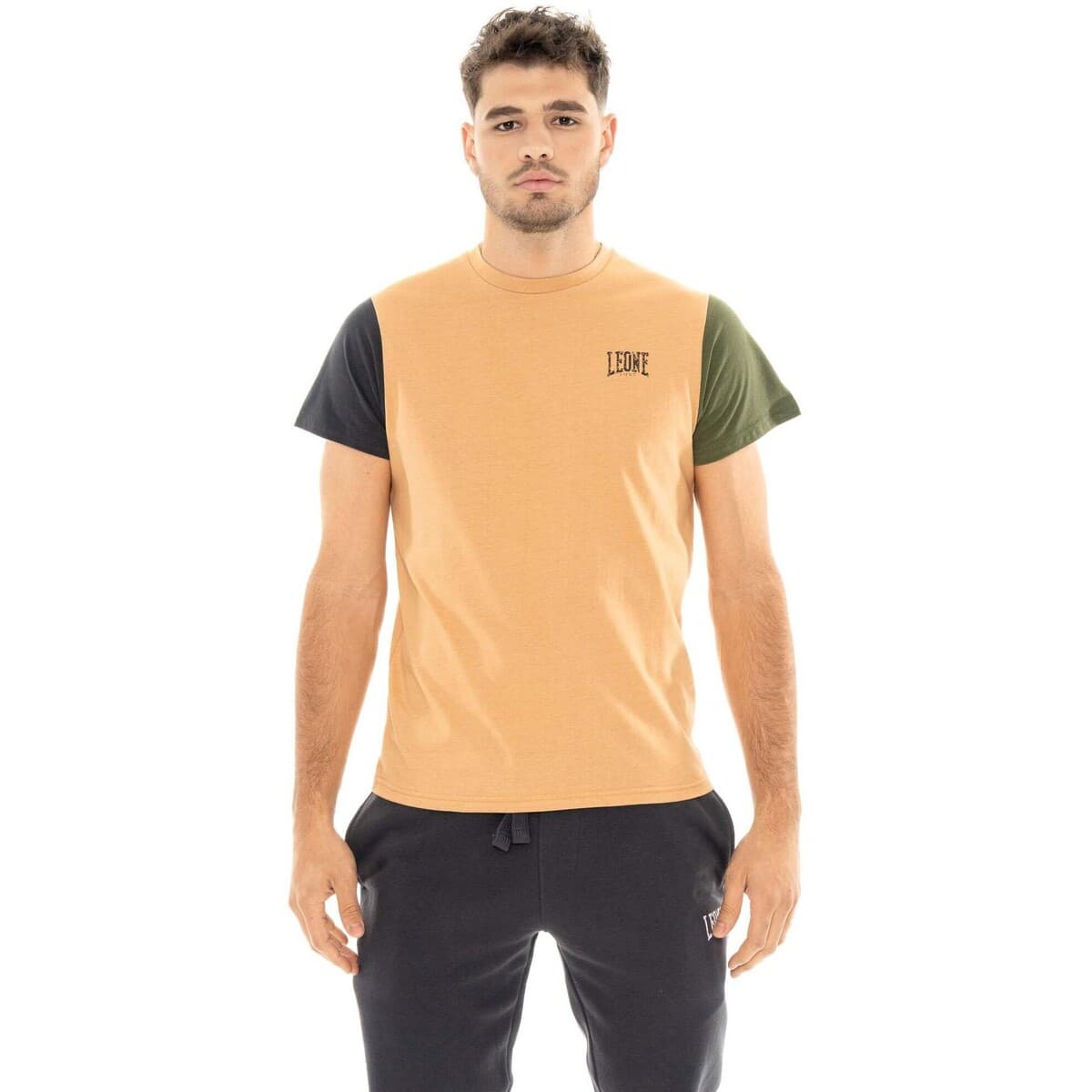 Men's T-Shirts Leone 1947 Brown