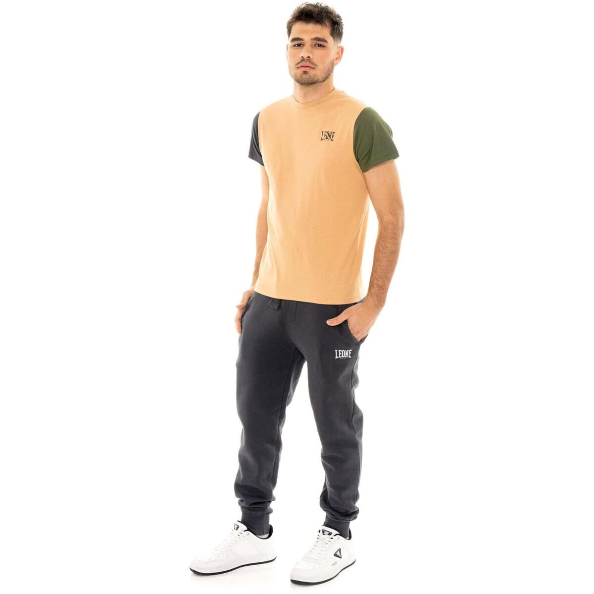 Men's T-Shirts Leone 1947 Brown