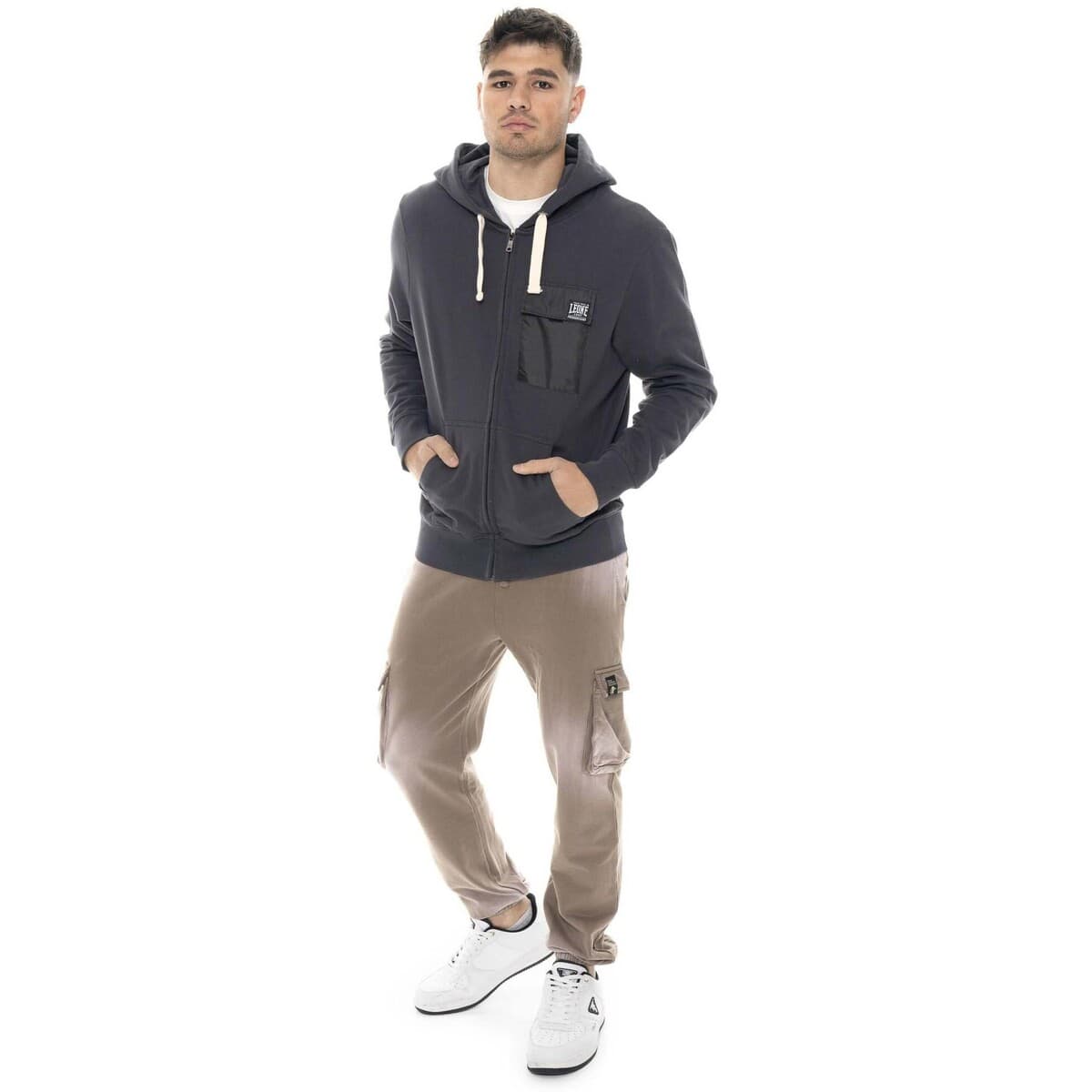 Men's Sweatshirts Leone 1947 Gray