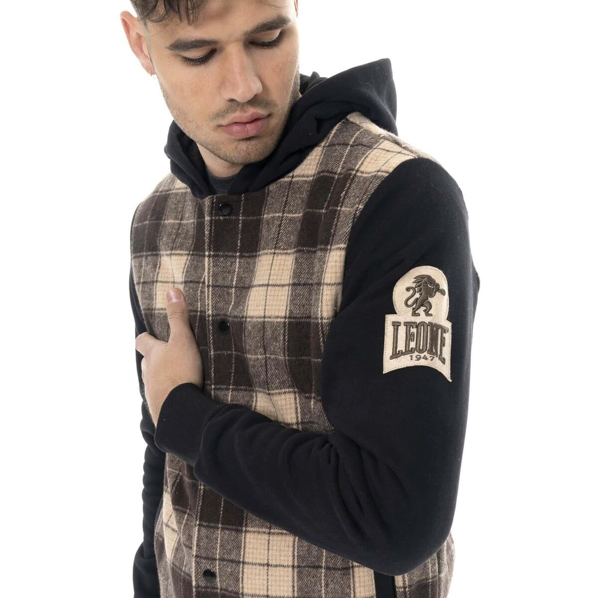 Men's Sweatshirts Leone 1947 Black