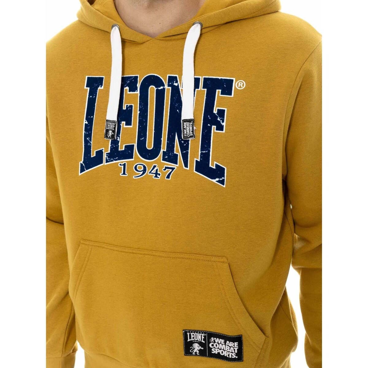 Men's Sweatshirts Leone 1947 Yellow