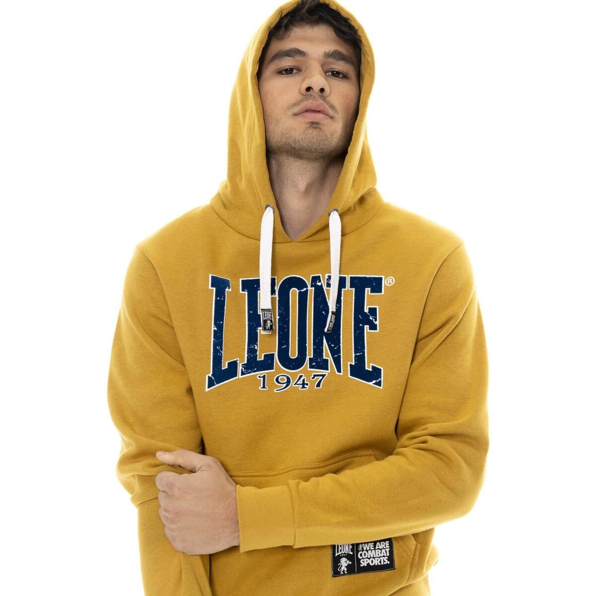 Men's Sweatshirts Leone 1947 Yellow