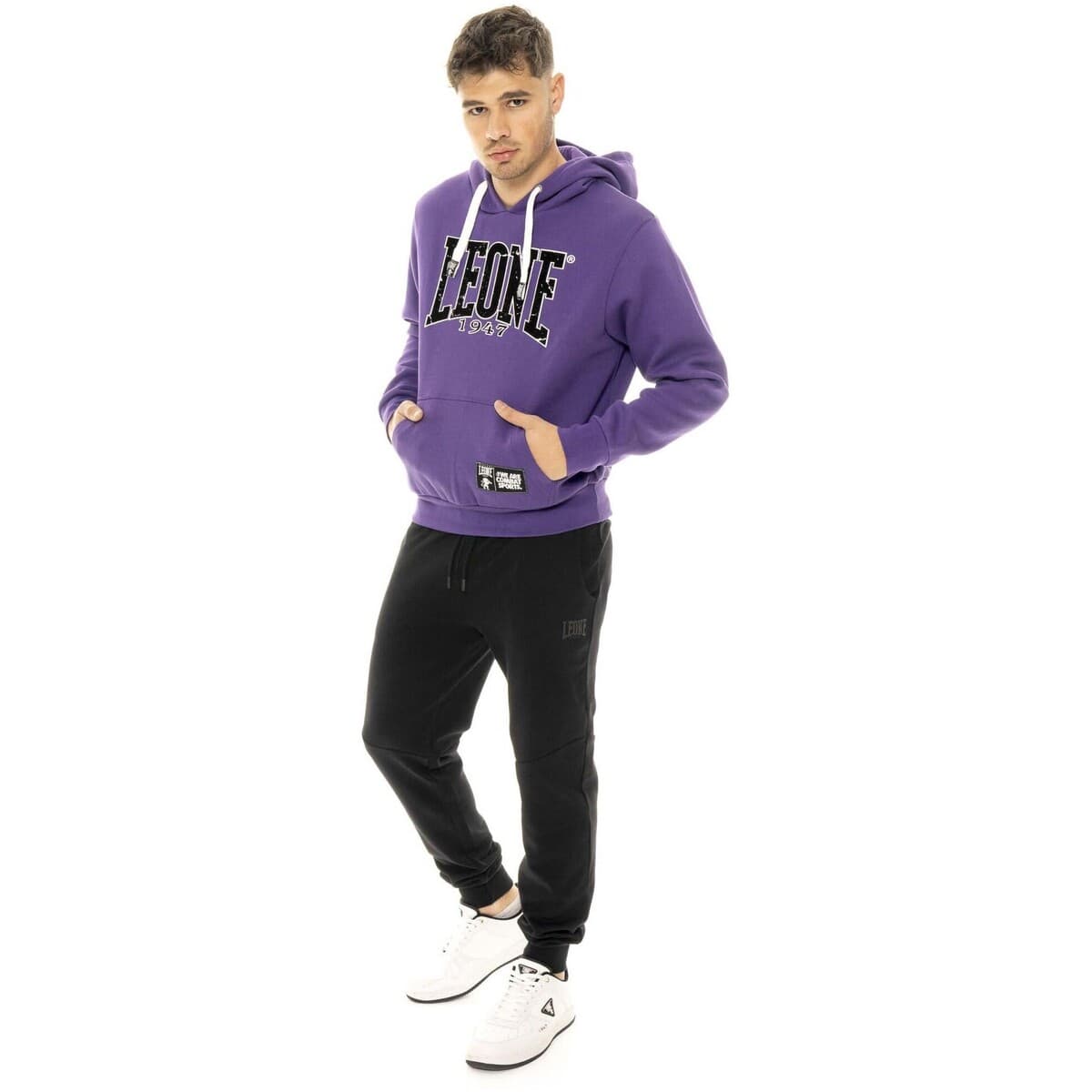 Men's Sweatshirts Leone 1947 Purple