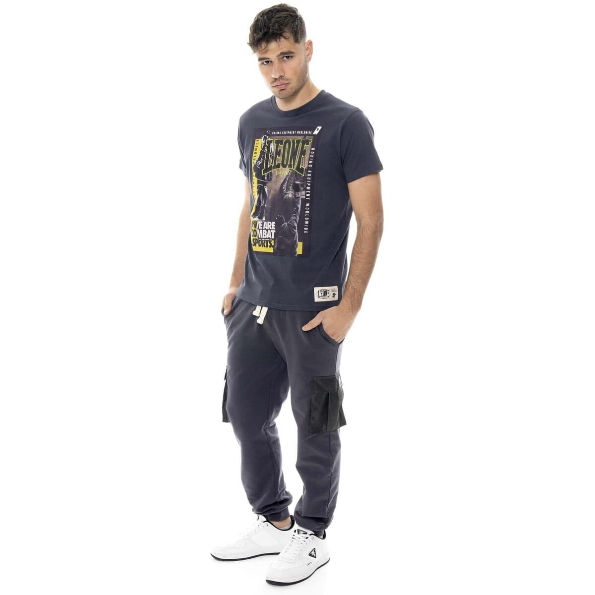 Men's T-Shirts Leone 1947 Gray