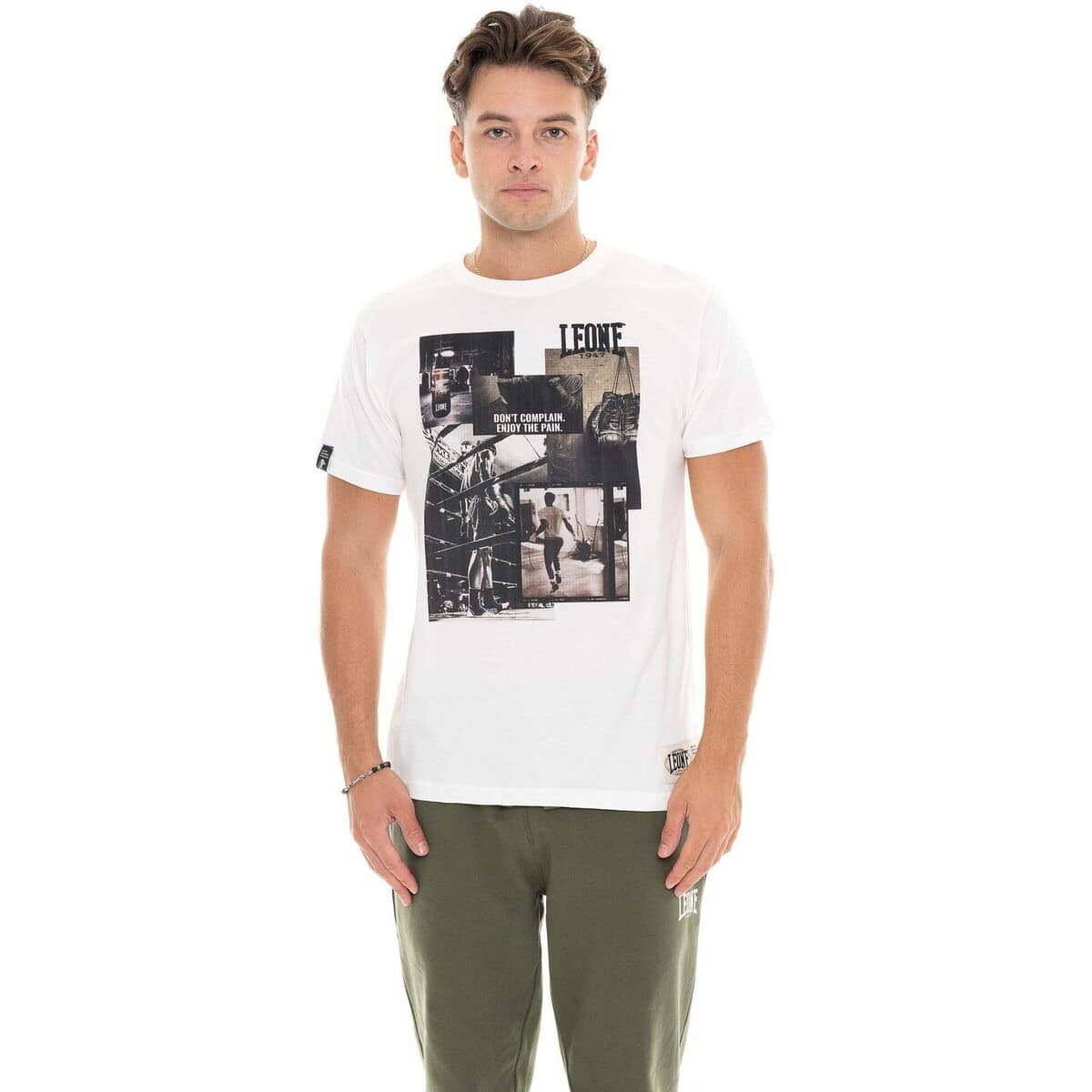 Men's T-Shirts Leone 1947 White