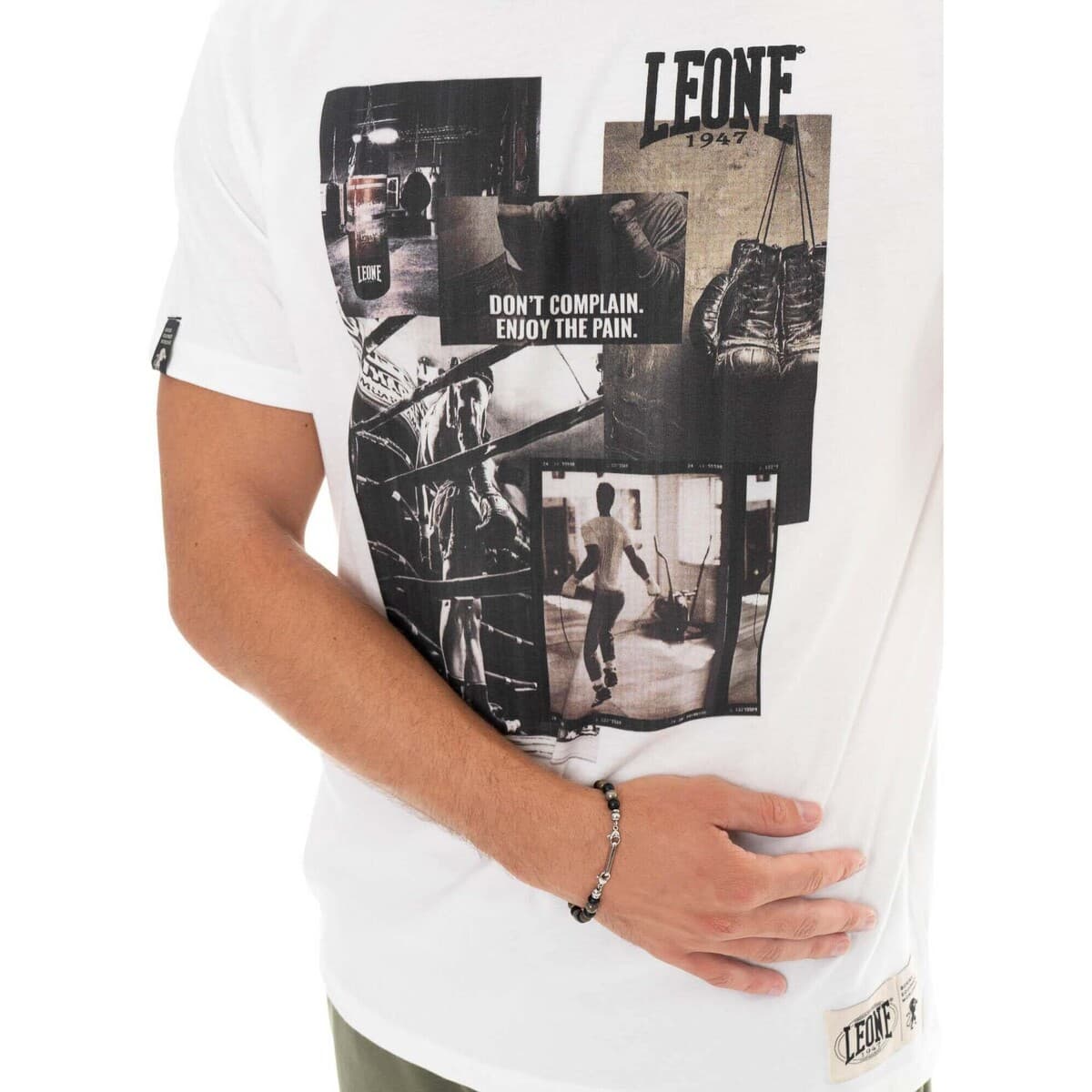 Men's T-Shirts Leone 1947 White