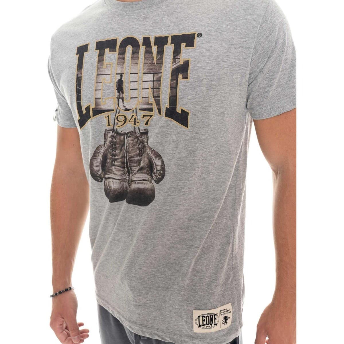 Men's T-Shirts Leone 1947 Gray