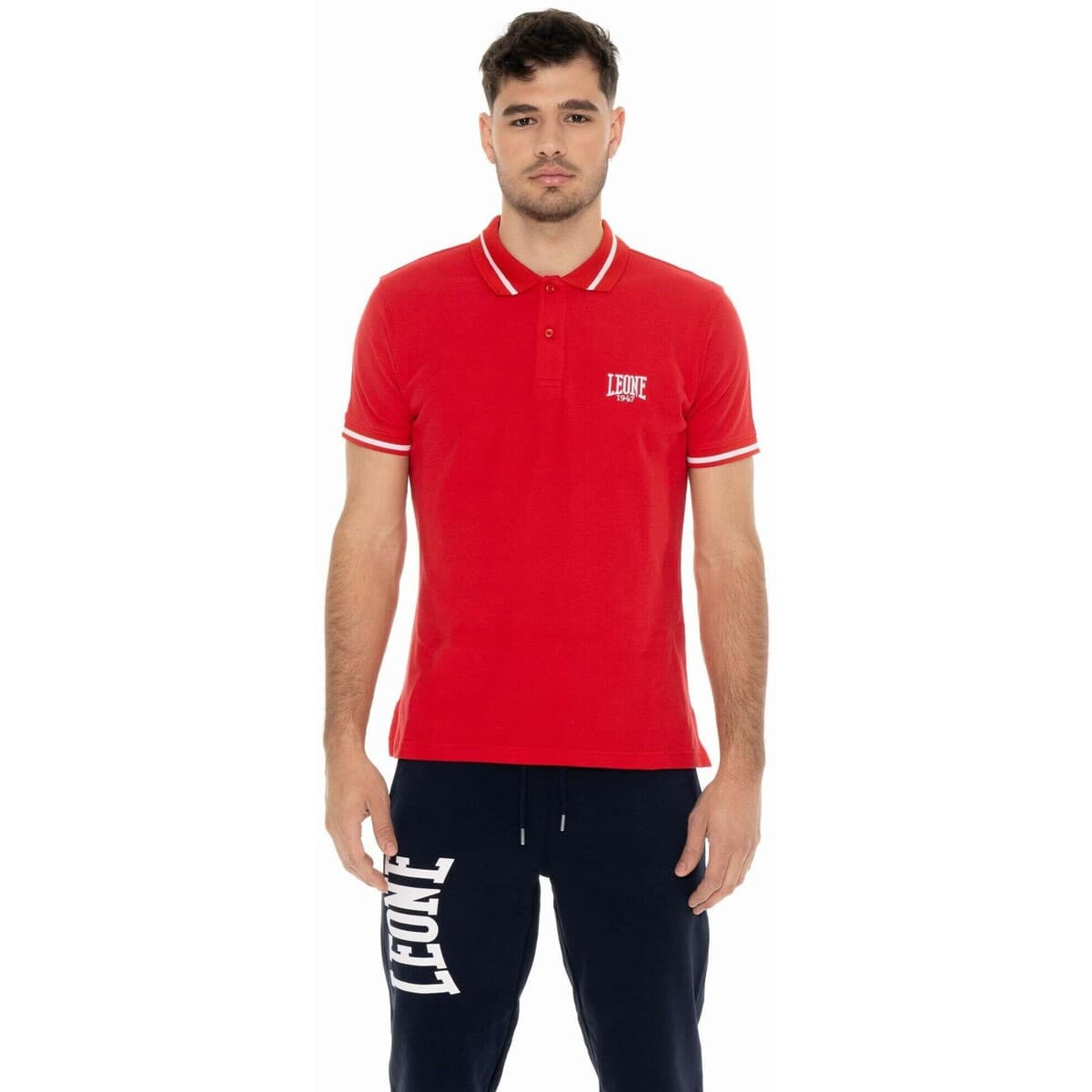 Men's Polo Shirts Leone 1947 Red