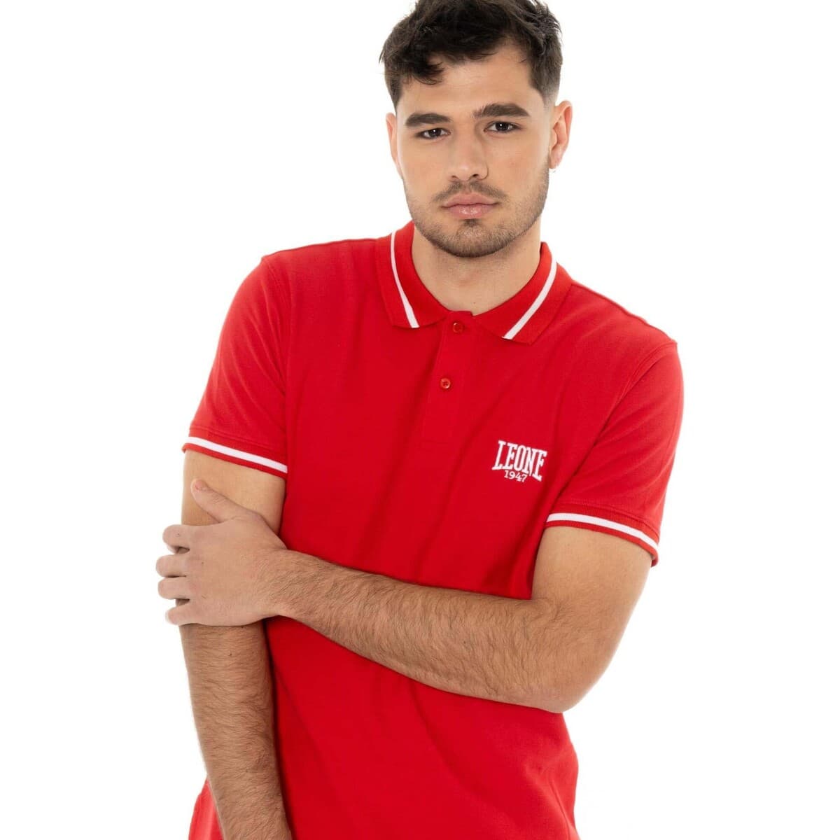 Men's Polo Shirts Leone 1947 Red