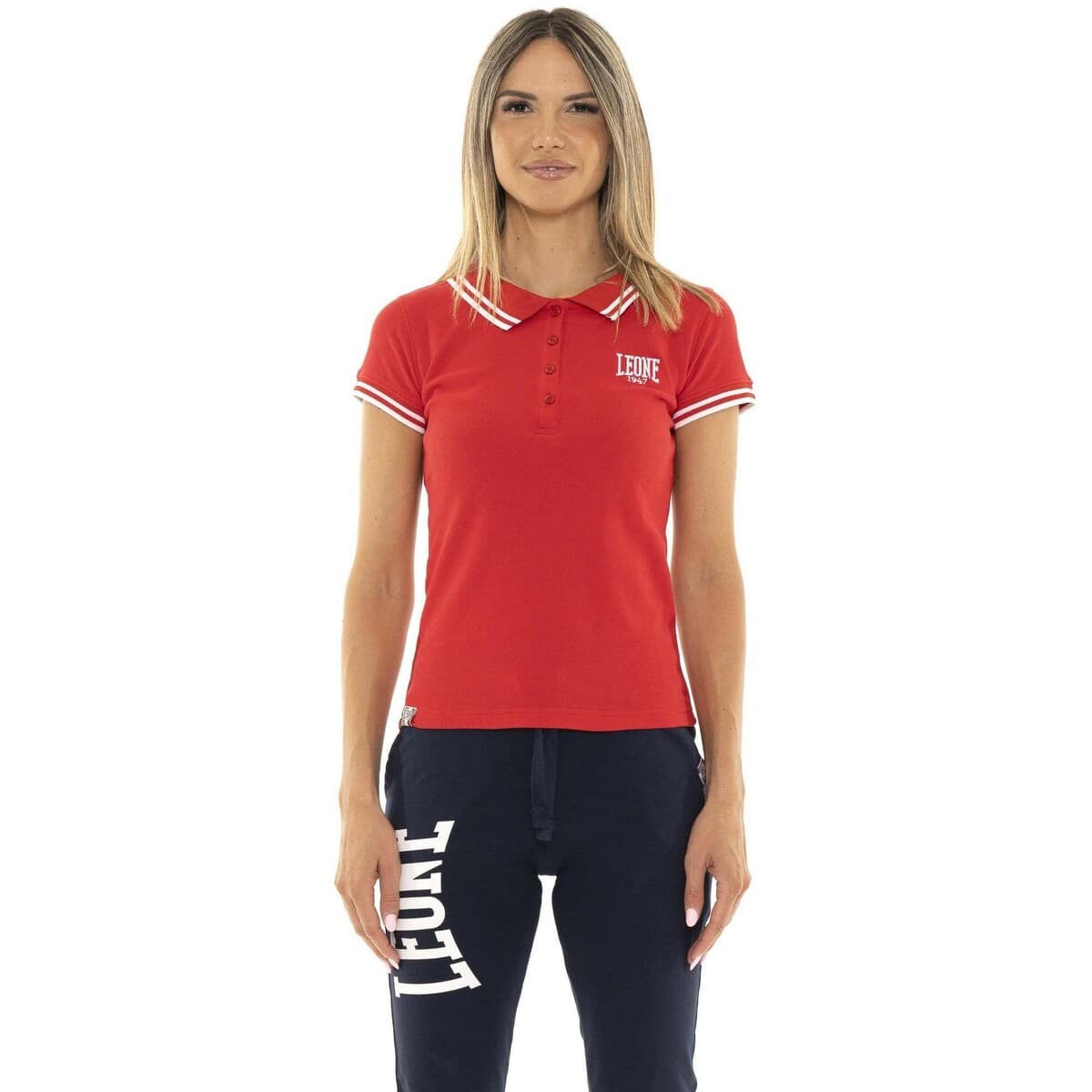 Women's Polo Shirts Leone 1947 Red
