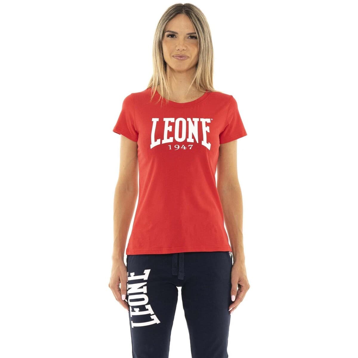 T-shirt με κοντά μανίκια Leone 1947 Woman T-Shirt Short Sleeves Team Line