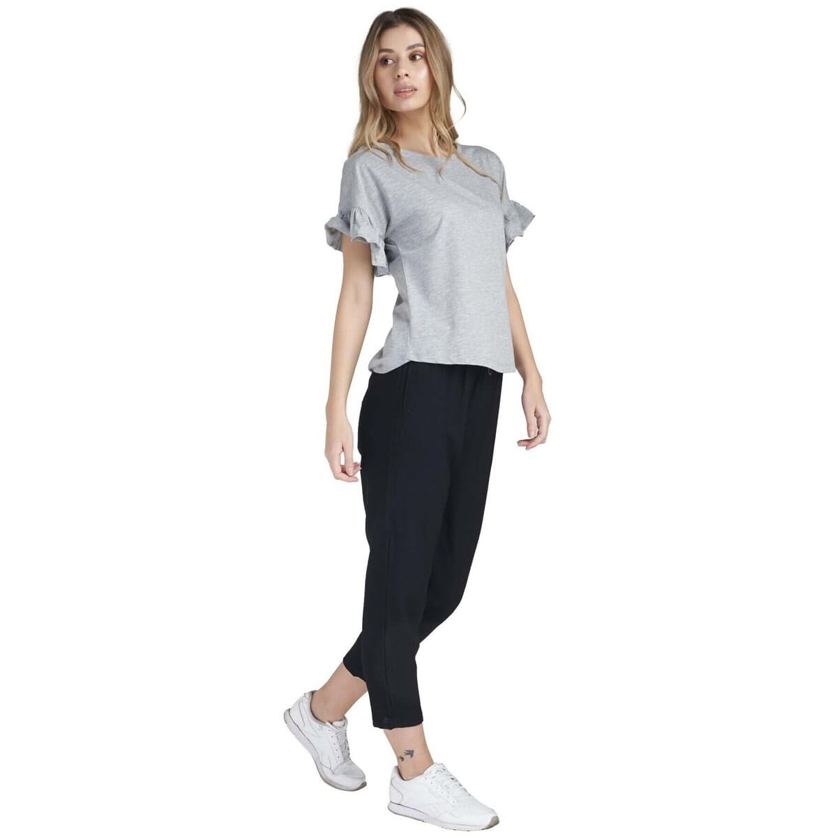 Women's T-Shirts Leone 1947 Gray