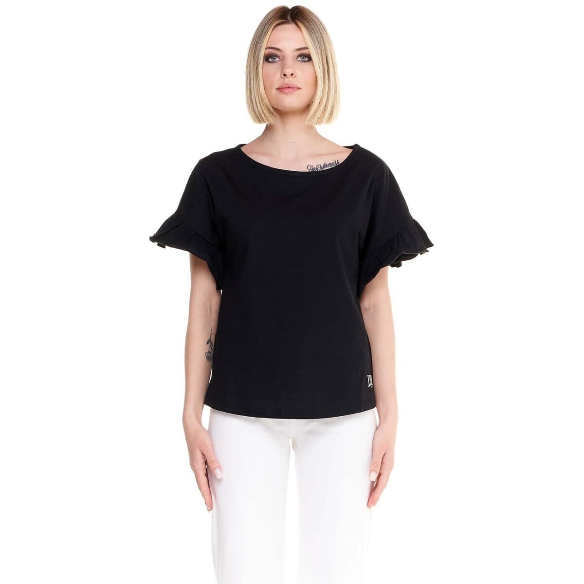 Women's T-Shirts Leone 1947 Black