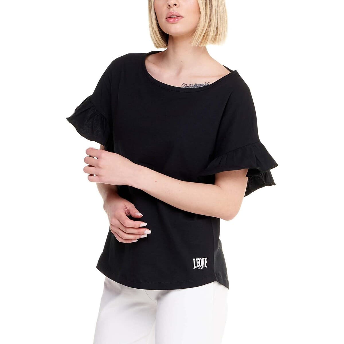 Women's T-Shirts Leone 1947 Black