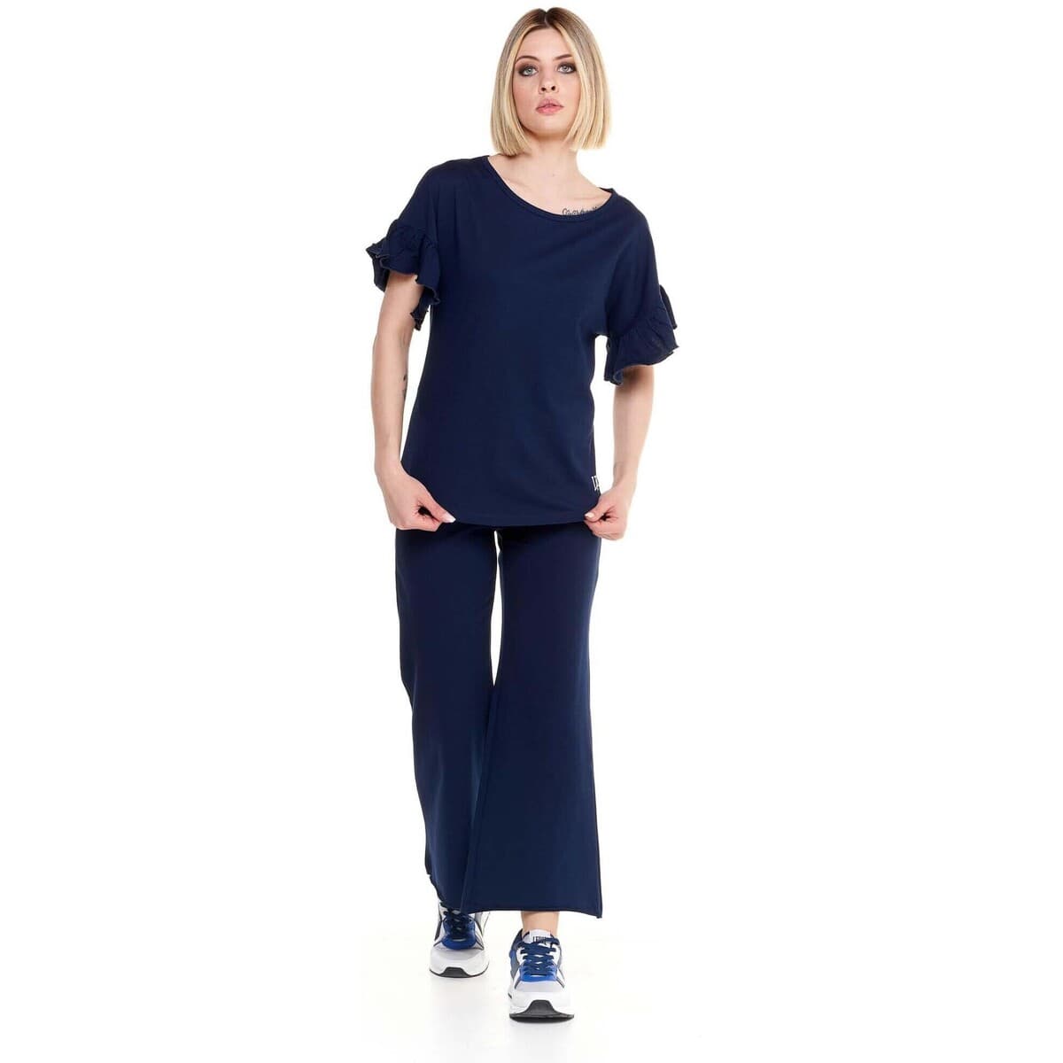 Women's T-Shirts Leone 1947 Blue