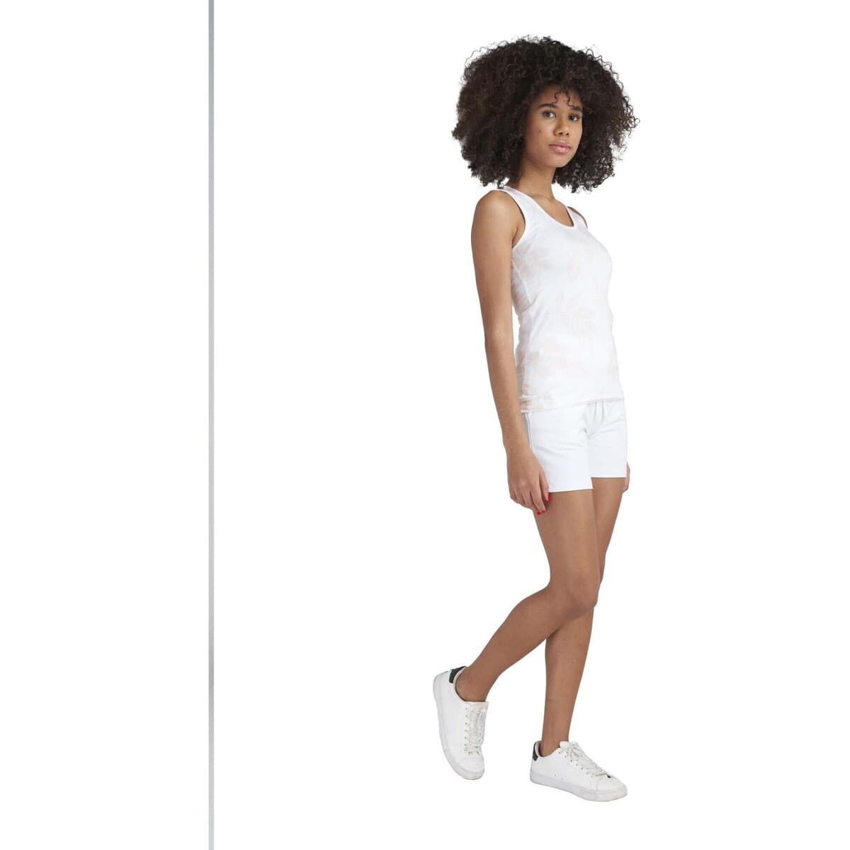 Women's Sleeveless Tops Leone 1947 White