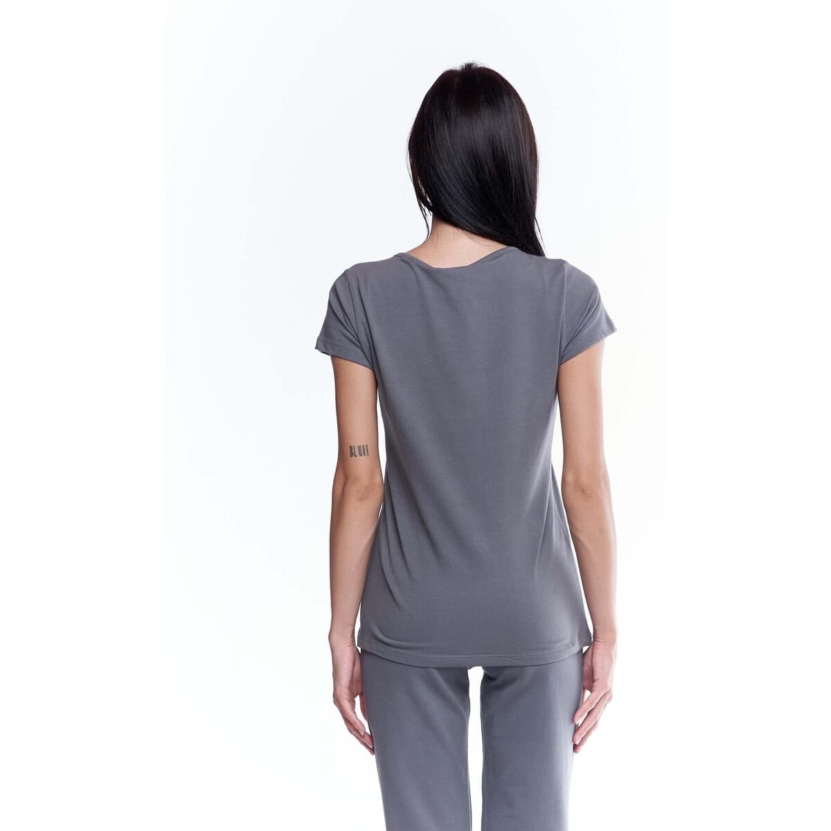 Women's T-Shirts Leone 1947 Gray