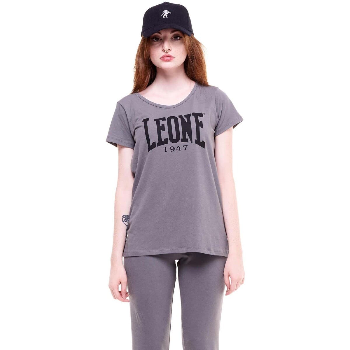 Women's T-Shirts Leone 1947 Gray