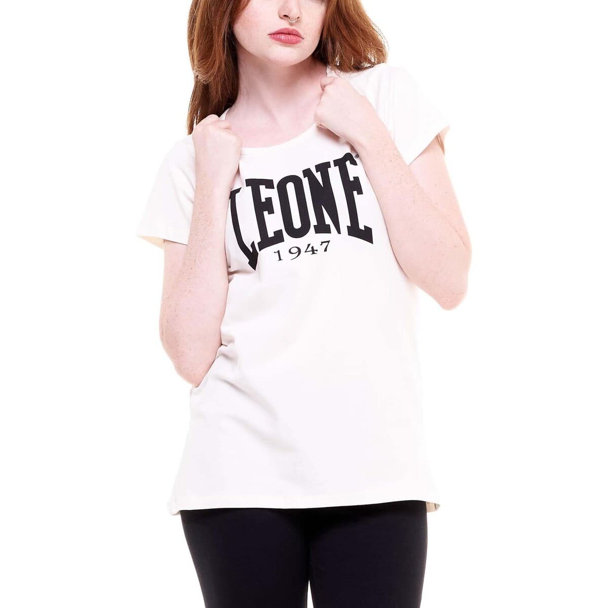 Women's T-Shirts Leone 1947 White