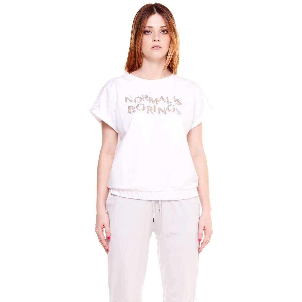 Women's T-Shirts Leone 1947 White