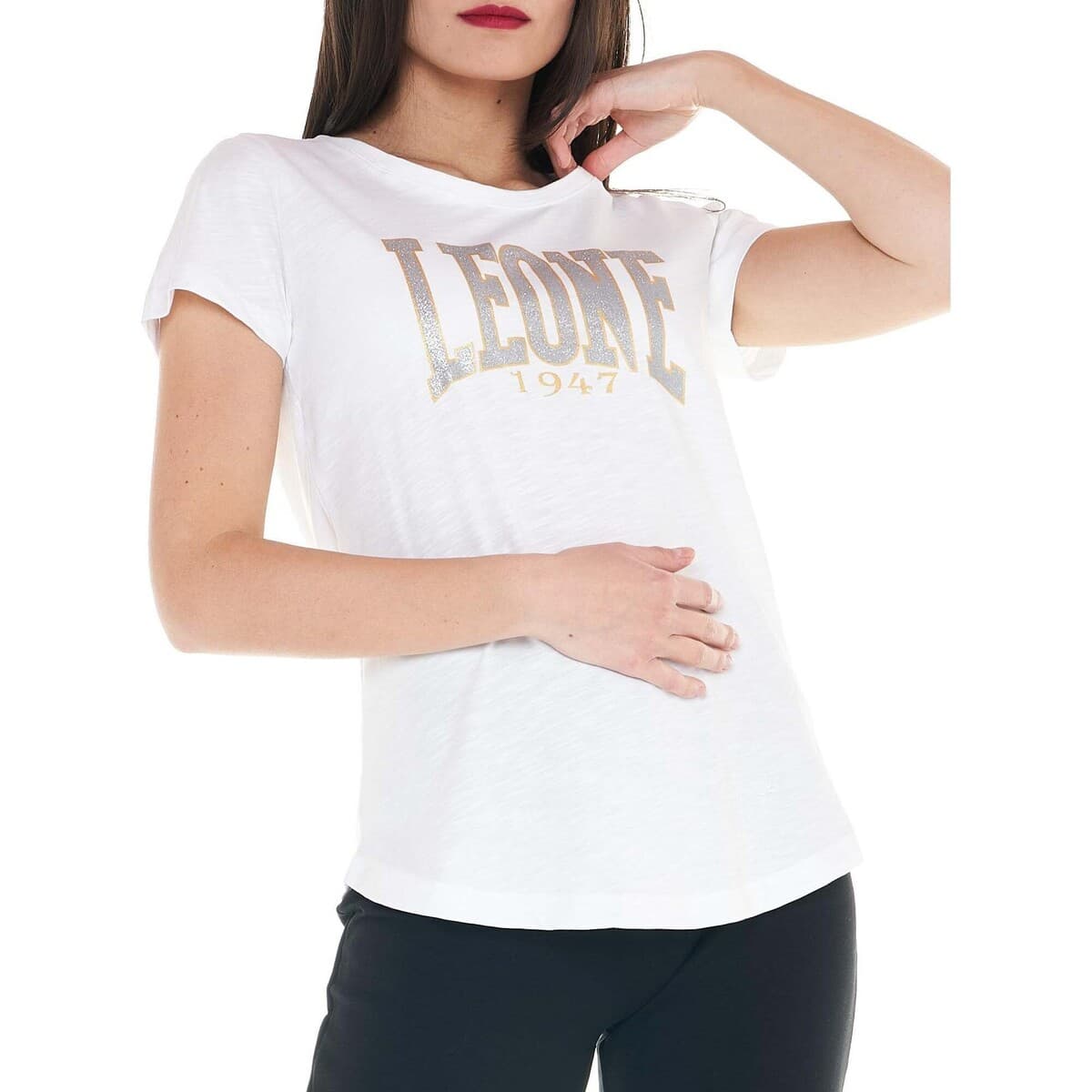 Women's T-Shirts Leone 1947 White