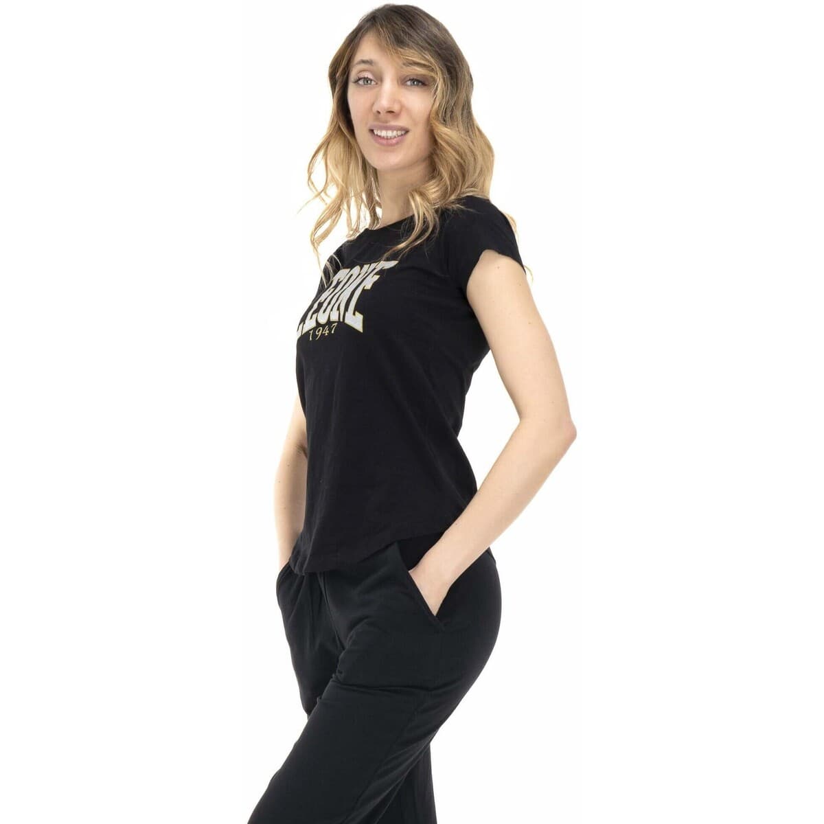 Women's T-Shirts Leone 1947 Black