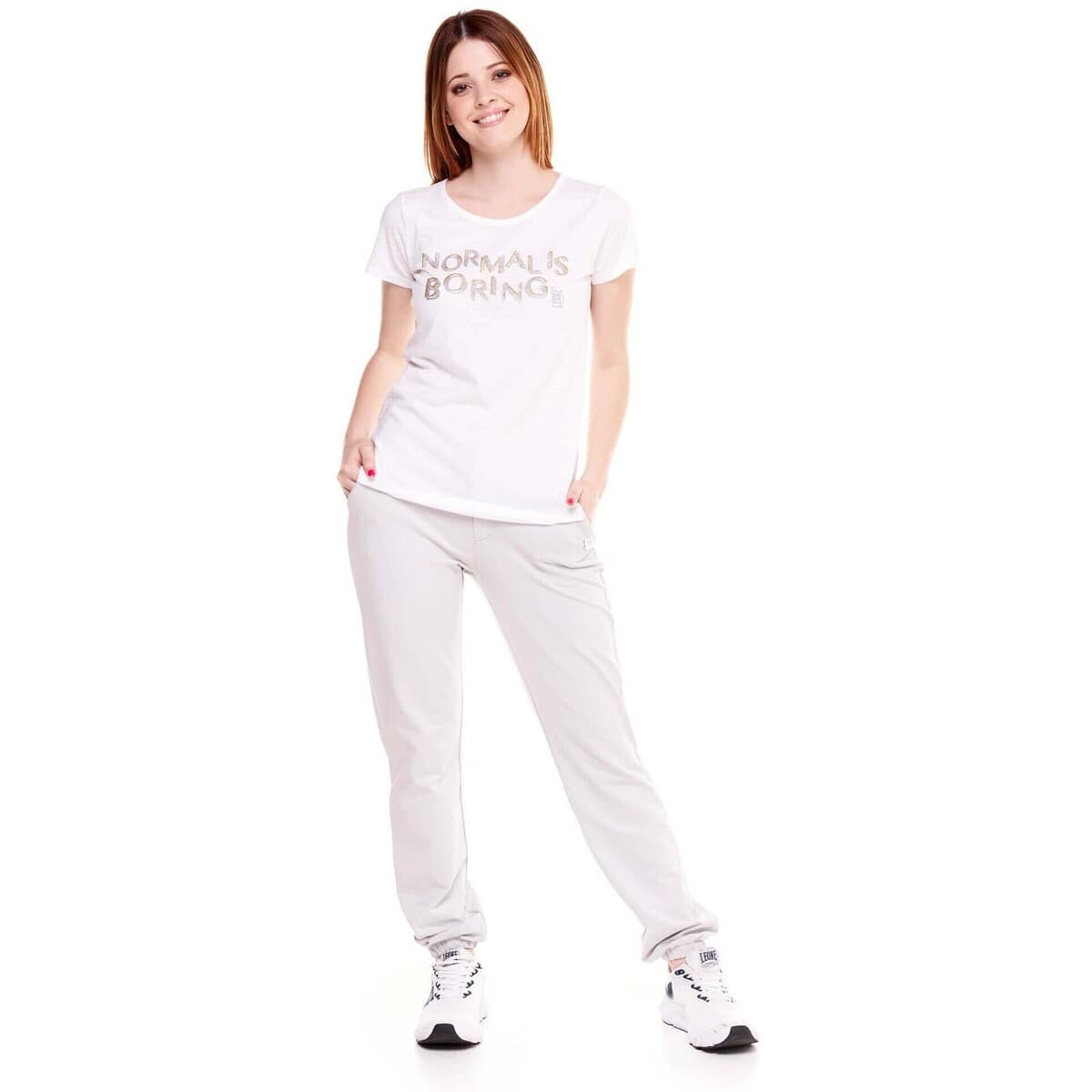 Women's T-Shirts Leone 1947 White
