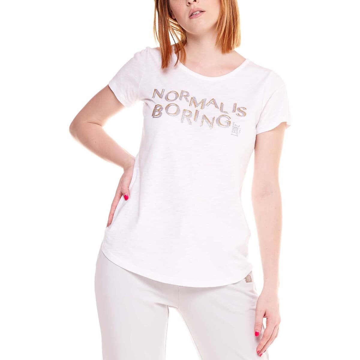 Women's T-Shirts Leone 1947 White