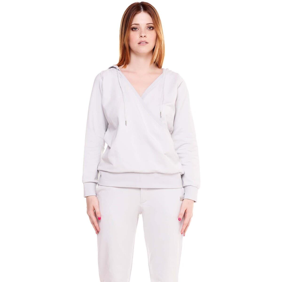 T-shirt με κουκούλα Leone 1947 Woman Hoody Crystal