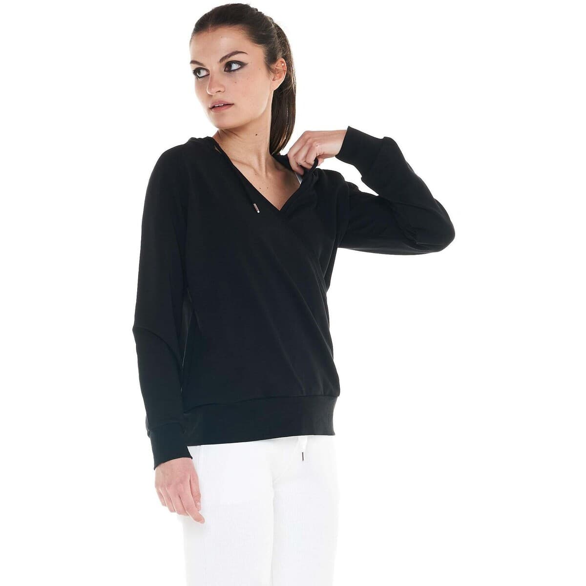 Women's Sweatshirts Leone 1947 Black