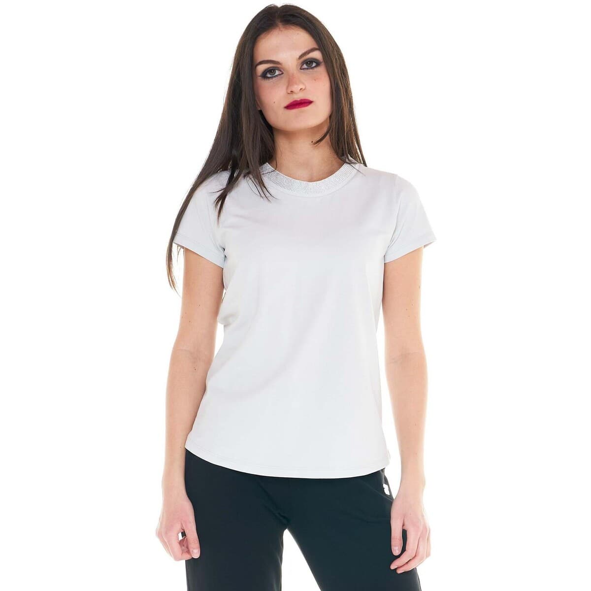 Women's T-Shirts Leone 1947 White