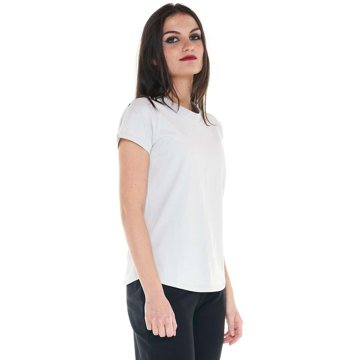 Women's T-Shirts Leone 1947 Gray