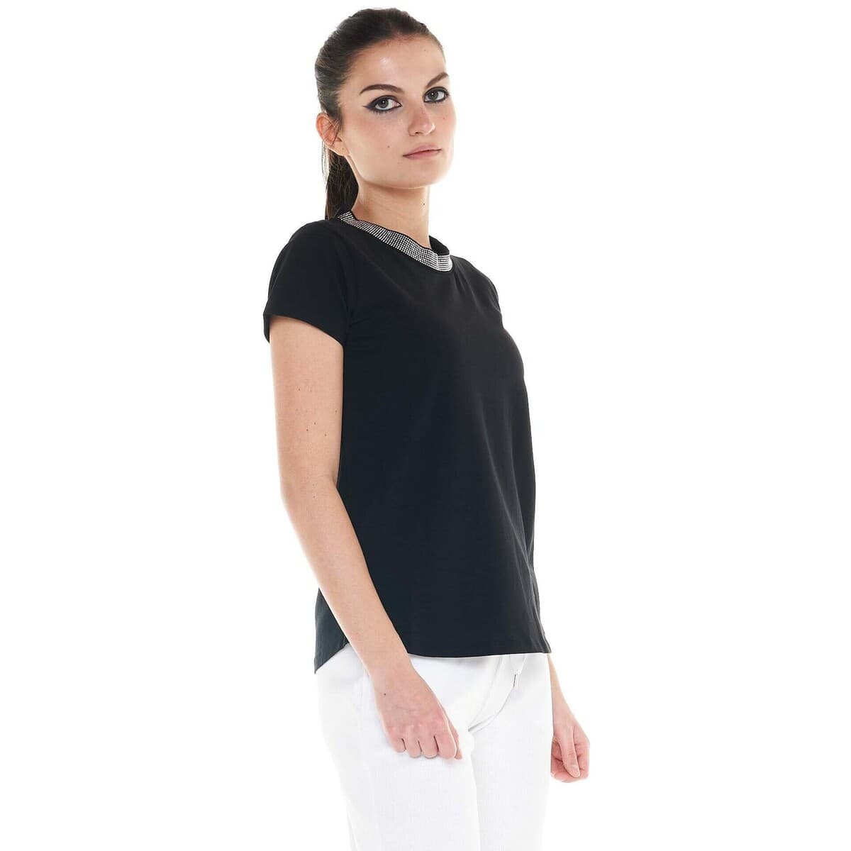 Women's T-Shirts Leone 1947 Black