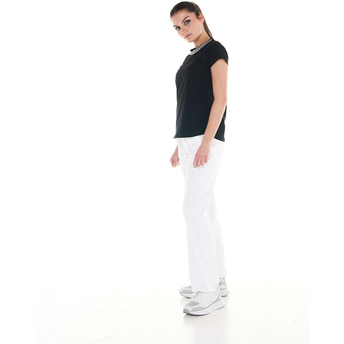 Women's T-Shirts Leone 1947 Black