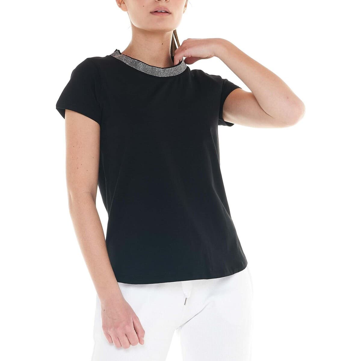 Women's T-Shirts Leone 1947 Black