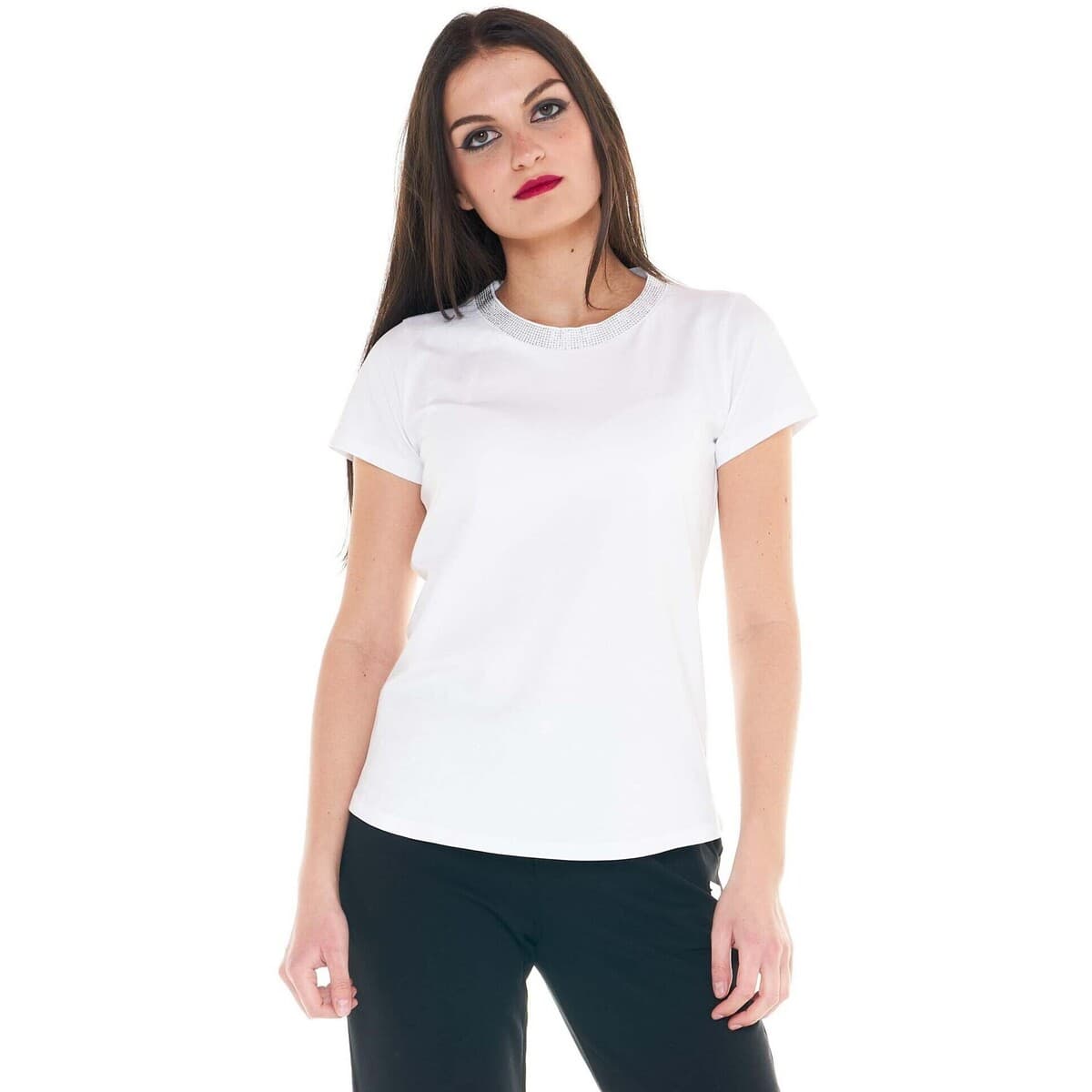 Women's T-Shirts Leone 1947 White