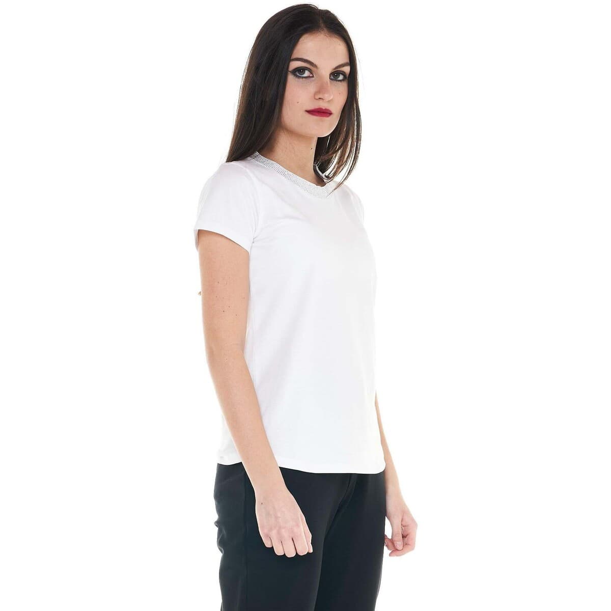 Women's T-Shirts Leone 1947 White